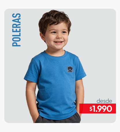Poleras infantiles