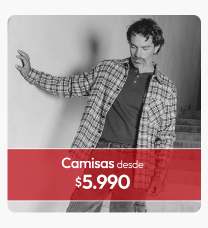 Camisas hombre