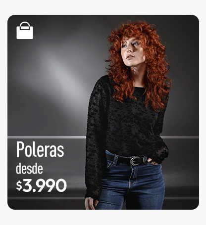 Poleras mujer