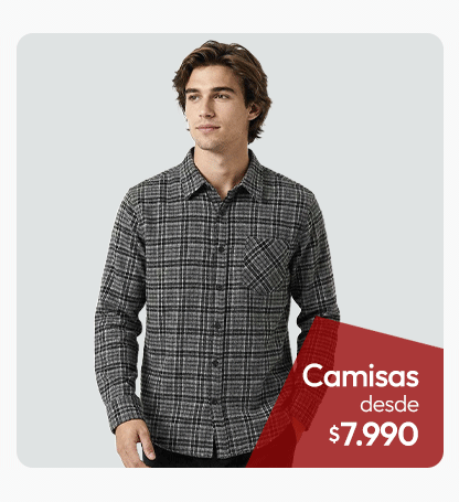 Camisas hombre