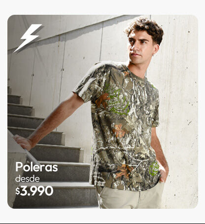 Poleras hombre