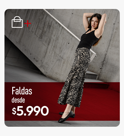 Faldas mujer