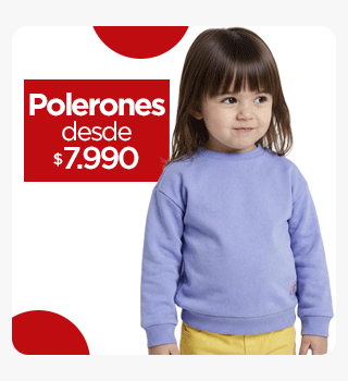 Polerones infantiles