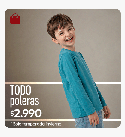 Poleras infantiles