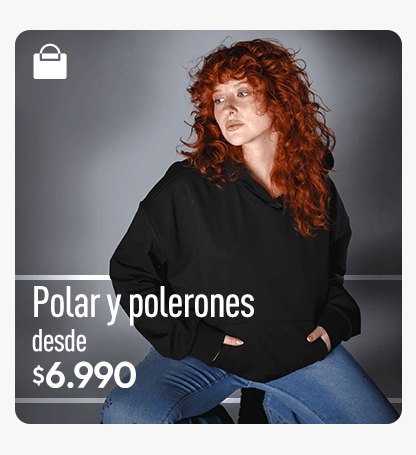 Polar y polerones mujer