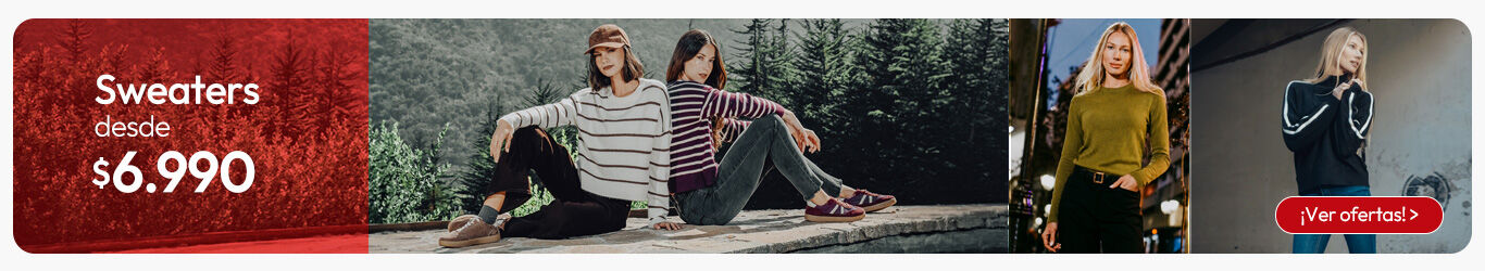 Sweaters mujer