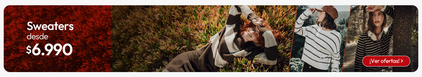 Sweaters mujer