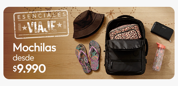 Esenciales para viaje