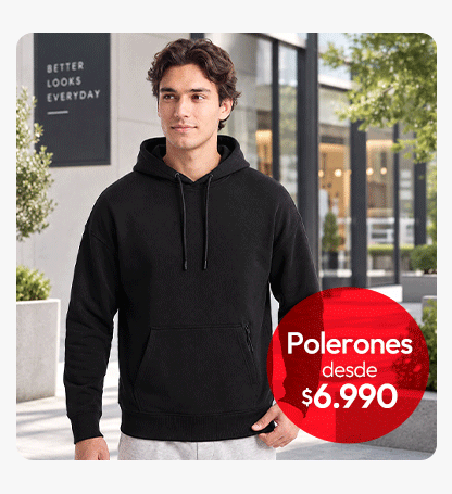 Polerones hombre
