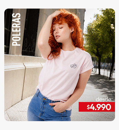 Poleras mujer