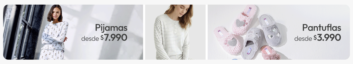 Pijamas mujer