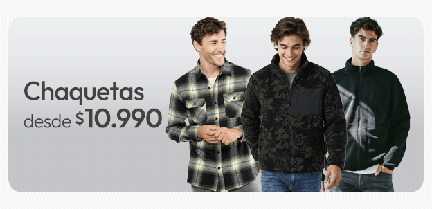 Chaquetas hombre