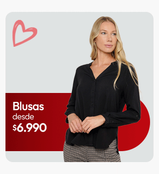 Blusas mujer