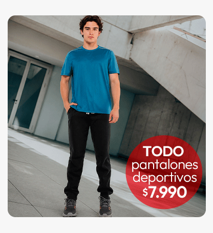 Pantalones deportivos hombres