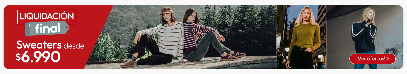 Sweaters mujer