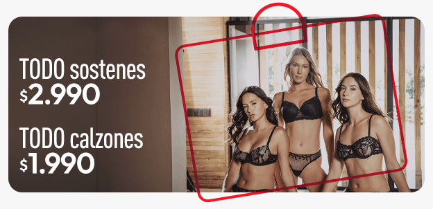 Ropa interior mujer