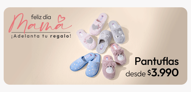 Pantuflas mujer