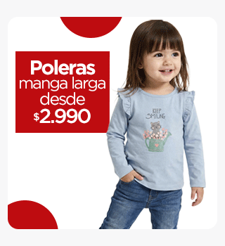 Poleras infantiles