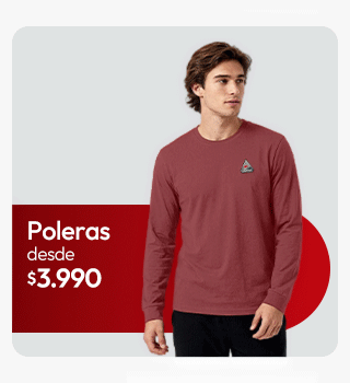 Poleras hombre