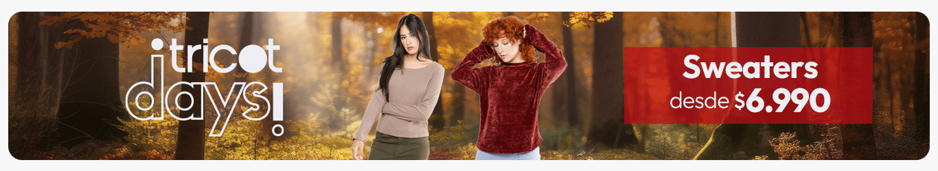 Sweaters mujer