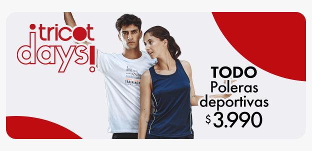 Poleras deportivas