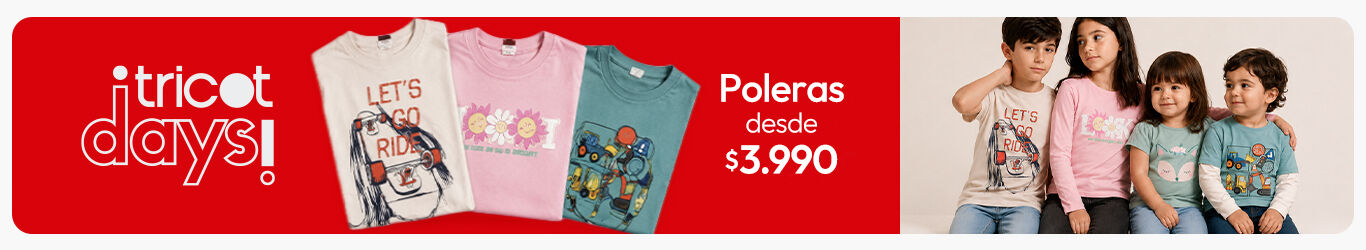 Poleras infantiles