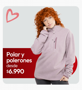 Polar y polerones mujer