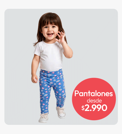 Pantalones infantil