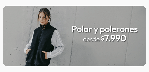 Polar y polerones mujer