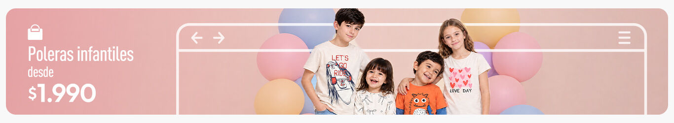 Poleras infantiles