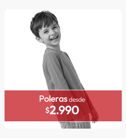 Poleras infantiles