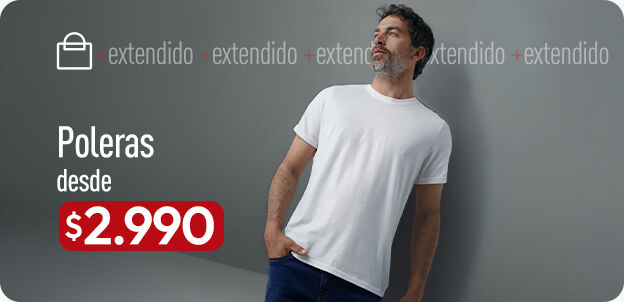 Poleras hombre