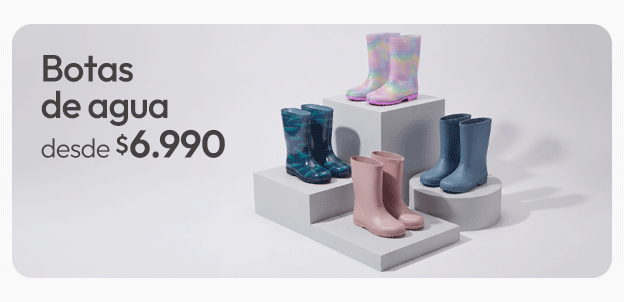 Botas de agua infantiles