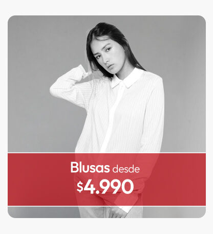 Blusas mujer