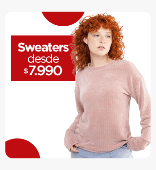 Sweaters mujer
