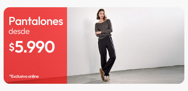 Pantalones mujer