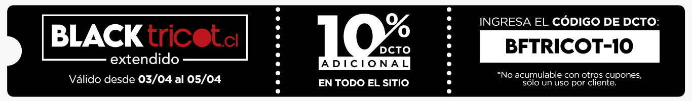 cupon de descuento tricot