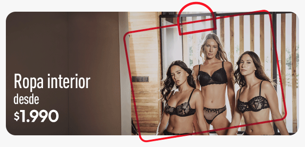 Ropa interior mujer