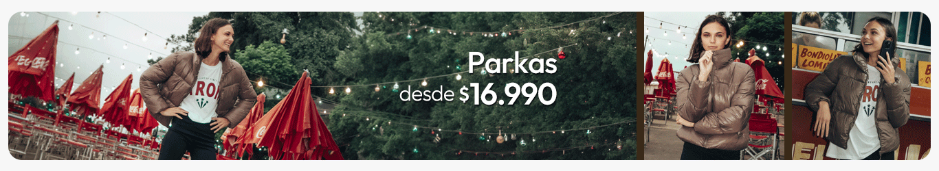 Parkas mujer