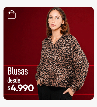 Blusas mujer