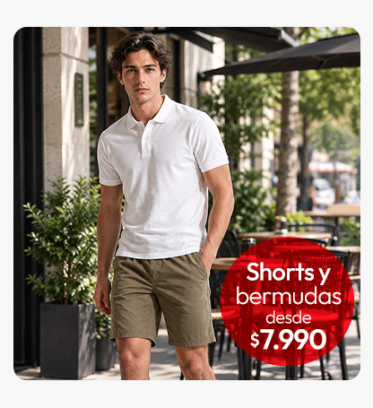 Shorts hombre