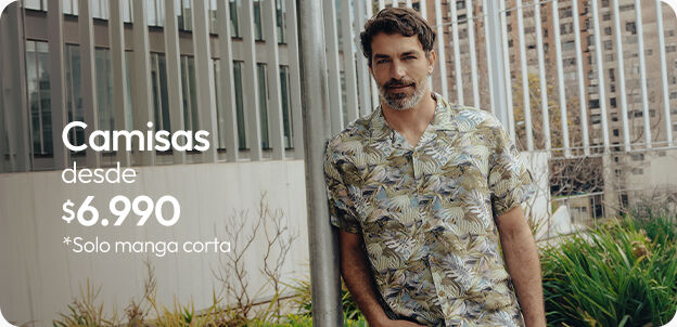 Camisas hombre