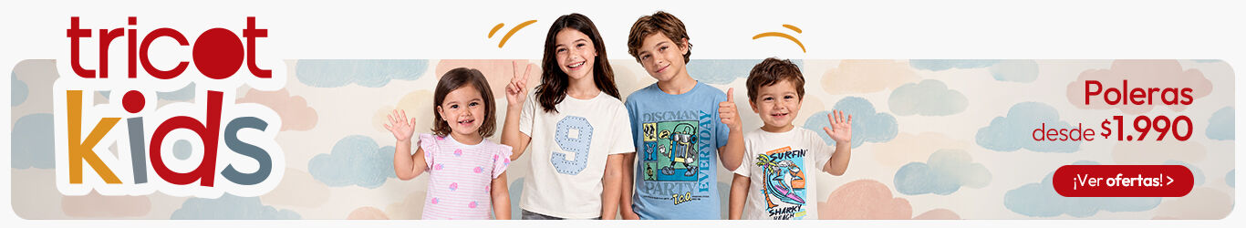 Poleras infantiles