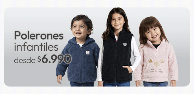 Polerones infantiles