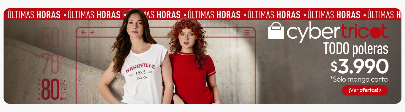 Poleras mujer