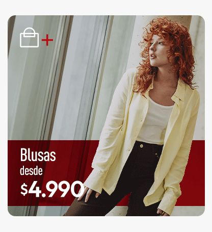 Blusas mujer