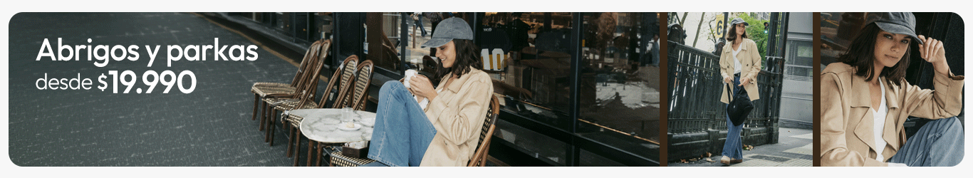 Abrigos y parkas mujer