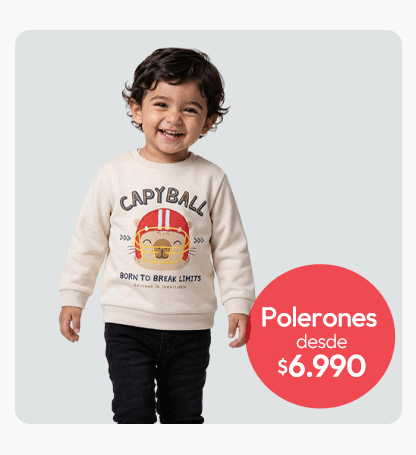 Polerones infantiles