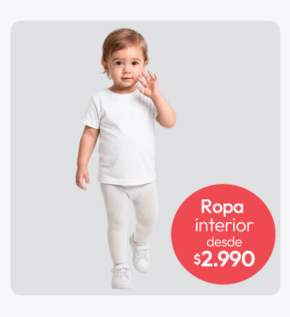 Ropa interior infantil