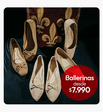 Ballerinas mujer